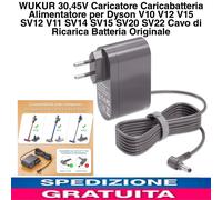 Caricabatteria 30,45V Caricatore per Dyson V10 V11 V12 V15 SV12 SV14 SV15 SV20..
