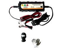 Caricabatteria 6v/12v per moto e scooter e mantenitore di carica per auto COMPATIBILE CON P IAGGIO MP3 YOURBAN 300 SPORT i.e. LT caricabatterie per batterie al piombo e gel fino a 120 Ah