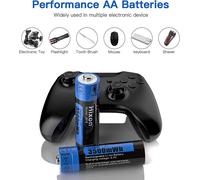 Caricabatteria AA AAA USB per batterie al litio 1.5v ricaricabili li-ion 1,5v