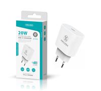 Caricabatteria Alimentatore USB-C 20W Per Apple iPhone X 11 12 13 Pro Max Mini