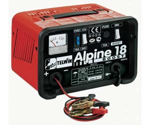 Caricabatteria Alpine 18 Telwin Boost Volt 12 a 24 Ah 146 x 18590