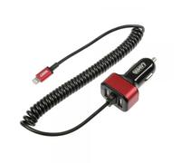 LAMPA - Caricabatteria Universal (Apple 8 pin / Micro Usb) con 2 porte Usb - ...