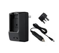 Caricabatteria applicabile per Kodak PIXPRO AZ425. Tensione universale (100-240 V), design compatto portatile, spina estraibile (include caricabatteria da auto e spina adattatore UK)