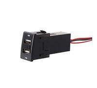 Caricabatteria Auto Adattatore Doppio DC12V -DC24V Corsa Vuoto Interruttore for