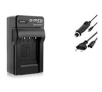 Caricabatteria (Auto/Corrente) per Olympus Li-40B/42B, FE-.., mju.., µ.., TG.., VG.., VR.., X..