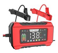 Caricabatteria Auto di Carica 24V 8A/12V 15A, Carica Batteria per Auto di Carica Portatile LiFePO4, Caricabatteria di Mantenimento con 4 Modalità di Carica per Batterie per al Litio Moto e Caravan