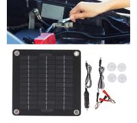 Caricabatteria Auto Gocciolatoio con Pannello Solare 10W Multi Protezione Dotato