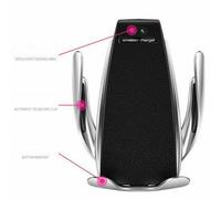 CARICABATTERIA AUTO WIFI WIRELESS SUPPORTO CELLULARE RICARICA VELOCE AUTOMATICO