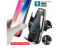 CARICABATTERIA AUTO WIFI WIRELESS SUPPORTO CELLULARE RICARICA VELOCE AUTOMATICO
