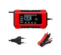 Caricabatteria Automatico per Auto 12V 6A Pulse Repair Caricabatteria Rapido per Piombo Acido Umido Display LCD Digitale Spina UE