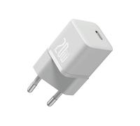 CARICABATTERIA BASEUS GaN5 Fast Charger 1C 20W da USB-C: fino a PD / QC 3.0, Bianco