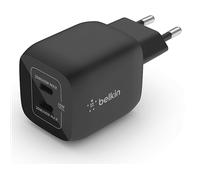 Caricabatteria BELKIN BoostCharge Pro, caricatore doppia porta USB-C da 45W, Nero