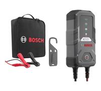 Caricabatteria Bosch C10 per batterie auto e moto da 12V