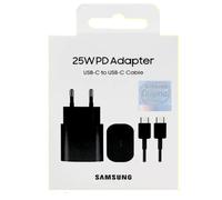 CARICABATTERIA CARICATORE ORIGINALE SAMSUNG 25W ULTRA RAPIDO PD E CAVO EP-TA800