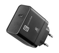 Cellularline Super Fast Charger PD 45W Caricabatterie da rete USB-C 45W Nero