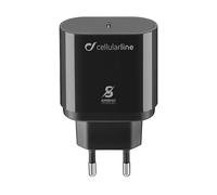 CARICABATTERIA CELLULARLINE Super Fast Charger 25W da 25W, Nero
