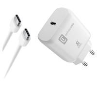 CARICABATTERIA CELLULARLINE Super Fast Charger Kit25W da 25W, Bianco