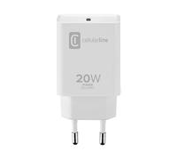 Cellularline USB-C Charger 20W - iPhone 8 or later Bianco
