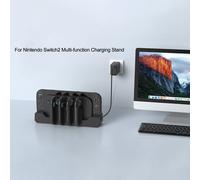 Caricabatteria controller efficiente per Nintendo Switch2 con porta carte da gio