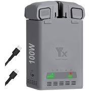 Caricabatteria da 100 W per DJI Mini 5 4 3 Pro, stazione di ricarica rapida, caricatore Hub, ricarica 2 batterie, accessorio di ricarica per drone