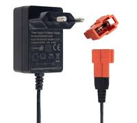Caricabatteria da 6 V per bambini veicoli elettrici, 6 Volt, compatibile con Kid Trax Disney Frozen Mickey Minnie Mouse, Audi R8, Moto ATV e altre auto giocattolo - spina quadrata