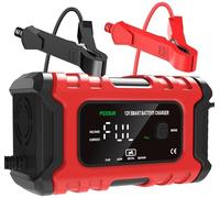 Caricabatteria da auto 12 V Automotive, 6 Amp completamente automatico, caricabatterie intelligente e mantenitore, riparazione e desolfatore per auto, barca, moto, tosaerba camper, ATV, SUV