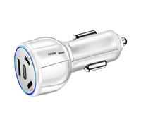 Caricabatteria da Auto 90W per USB C Ricarica Rapida con Funzioni for di