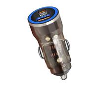 Caricabatteria da Auto a Ricarica Rapida - Adattatore USB Automatico con Porta di Tipo a Doppio Tipo, pd 30w Universale | Caricabatterie Rapido Auto Multiuso per Smartphone, Tablet, Camme