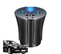 Caricabatteria da auto con adattatore di ricarica rapida - USB per cellulare, convertitore - presa di tipo C da 12 V/24 V a 230 V per tablet, laptop, telefoni cellulari, viaggi in viaggio e campeggio