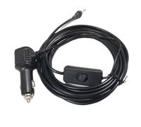 Caricabatteria da auto con display digitale, cavo di ricarica adatto per auto dashcam e anche per Starlink Mini RVS e altri veicoli, come mostrato nella figura (5 m 16,4 piedi)
