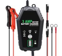 Caricabatteria da auto da 3 Amp, 6 V 12 V, caricabatterie e mantenitore | Fully-Automotive, Float Charger&Desolfator, motocicli, ATV, acido al piombo
