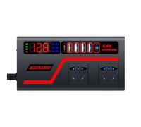 Caricabatteria Da Auto Inverter Adattatore Per Veicolo Con Spina, Convertitore Da Camion A Presa Di Alimentazione, Porta Di Ricarica Multifunzione Per Autobus, Portatili, Elettronica, Dispositivi