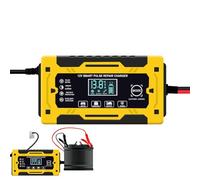 Caricabatteria Da Auto - Mantenitore Della Batteria Intelligente 6A 12V Caricatore Galleggiante | Mantenitore Della Batteria Portatile Caricabatteria Da Auto Camion E Moto Per Mantenere La Salute