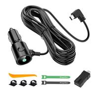 Range Tour Caricabatteria auto per cruscotto micro USB e mini USB 3,5 m 12/24V a DC5V 2A (L)