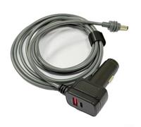 Caricabatteria da auto per Mini con ricarica rapida PD e QC, adattatore per cavo di alimentazione CC da 60 W per veicoli da 12 V-24 V, cavo di uscita da 3 m, digitale (200 cm)