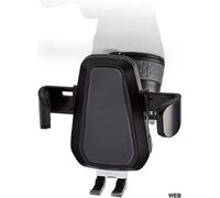 Caricabatteria da auto wireless 2A 10W con funzione di chiusura automatica Nero