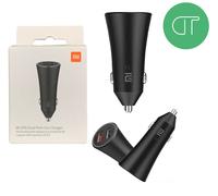 CARICABATTERIA DA AUTO XIAOMI MI 37W DUAL PORT CAR CHARGER ACCENDISIGARI NERO