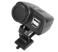 Caricabatteria da moto 1Pc 12V 24V Dual Ports Alimentazione di ricarica rapida
