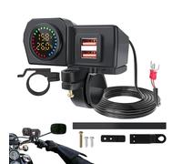 Caricabatteria da moto USB, Fast Charging Outlet Socket, Handlebar Socket