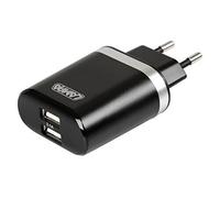 Caricabatteria da Rete con 2 Usb 3100 mA Ricarica Veloce 100/230V - C38876