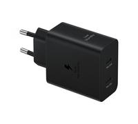 CHARGEUR SECTEUR ULTRA RAPIDE DUO 50W OU 2 X 25W, GAN (AVEC C BLE 45W 1,8M COLOR