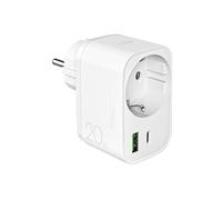 CARICABATTERIA DA RETE SBS PUTCSPUSBAC20WWHI da 20 W, Bianco