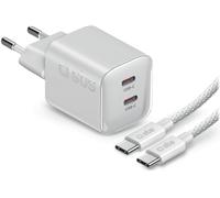 CARICABATTERIA DA RETE SBS TETRKITGAN2C100MINI Bianco