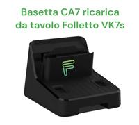 Caricabatteria da Tavolo Originale per Folletto VK7s Base CA7 Caricatore Vorwerk