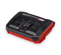 Caricabatteria doppio per utensili giardino 18V 4Ah