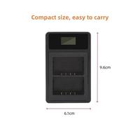Caricabatteria doppio VB26 VB30 per for godox V1 V860III V850III V1Pro V100