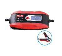 CARICABATTERIA E MANTENITORE DI CARICA A 6V 12V LCD POWER BATTERY VALEX 1851209