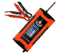 Caricabatteria For Auto Completamente Automatico 7-Stage 12V 10A / 24V 5A Riparazione Di Impulsi Ricarica Rapida Intelligente For Display LCD Al Piombo Ricarica Di Precisione(RED)