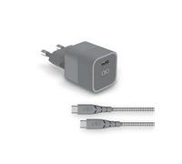 CARICABATTERIA FORCE POWER FPCS20WCBLCCRG (con cavo USB-C/USB-C 1,2 m) da 20 W, Grigio