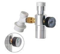 Caricabatteria Fusto Birra Portatile con Regolatore 0 30 PSI per Festa e Barbecu